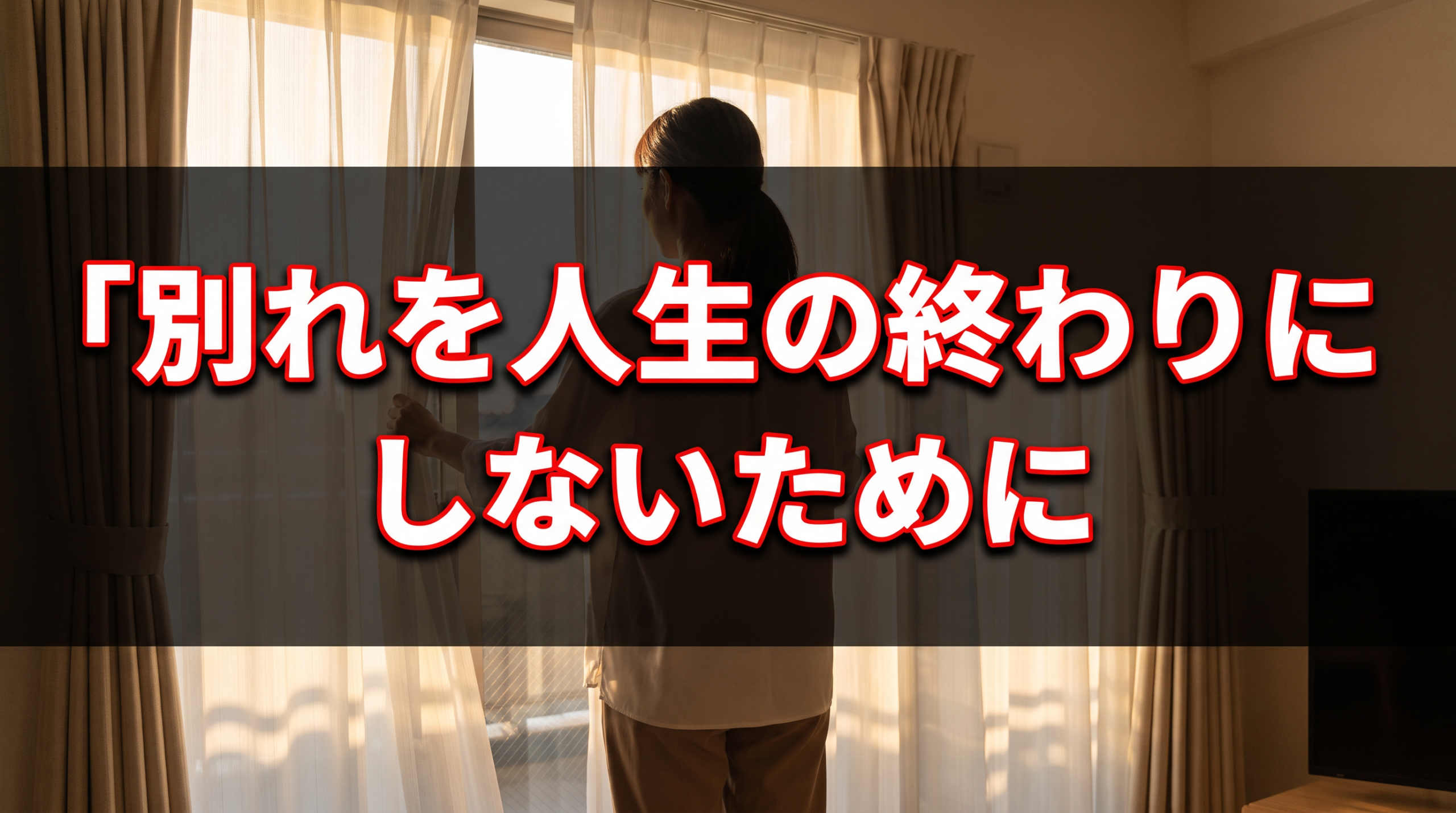 別れを自分の人生の終わりにしないために