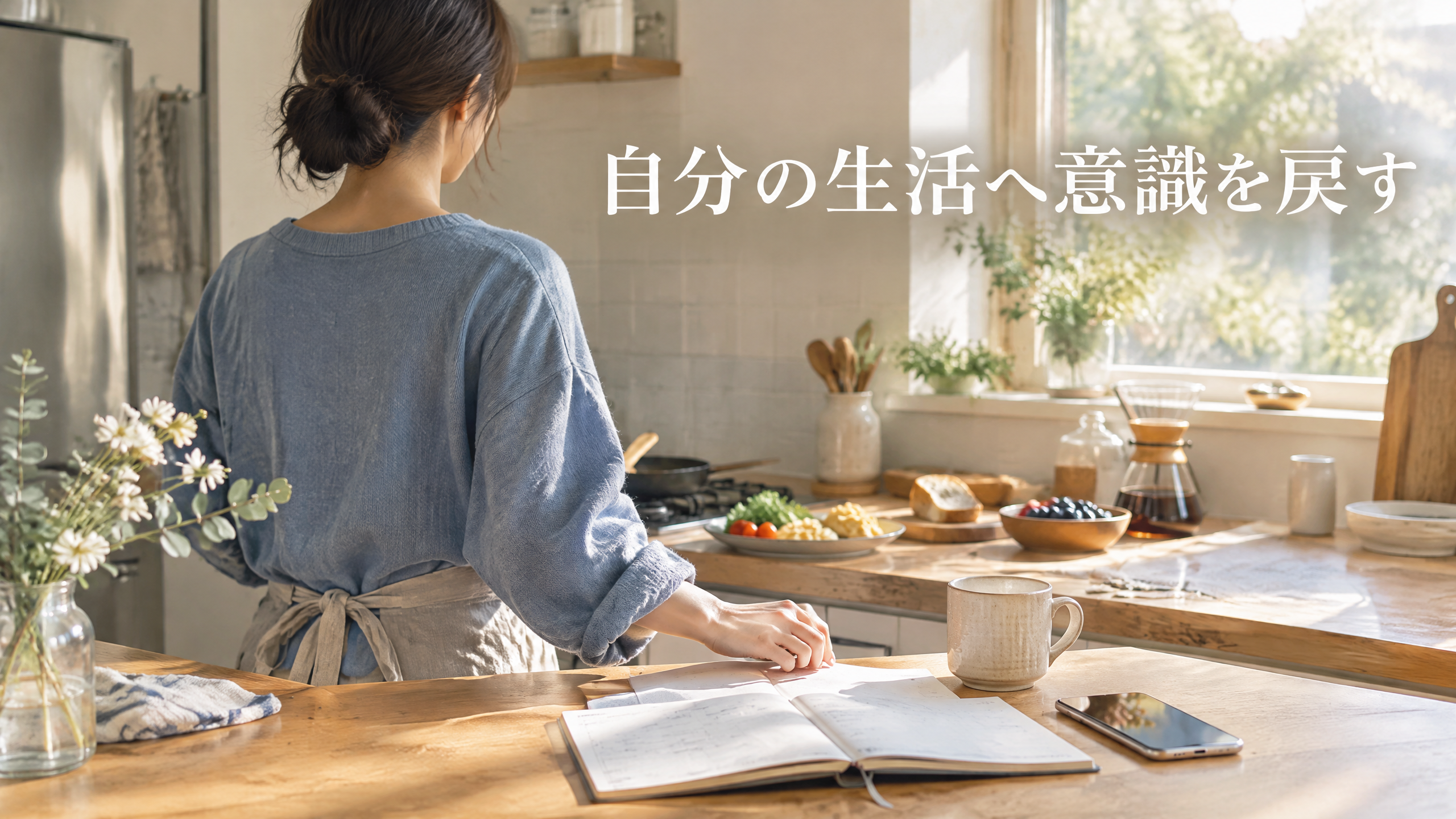 自分の生活へ意識を戻す